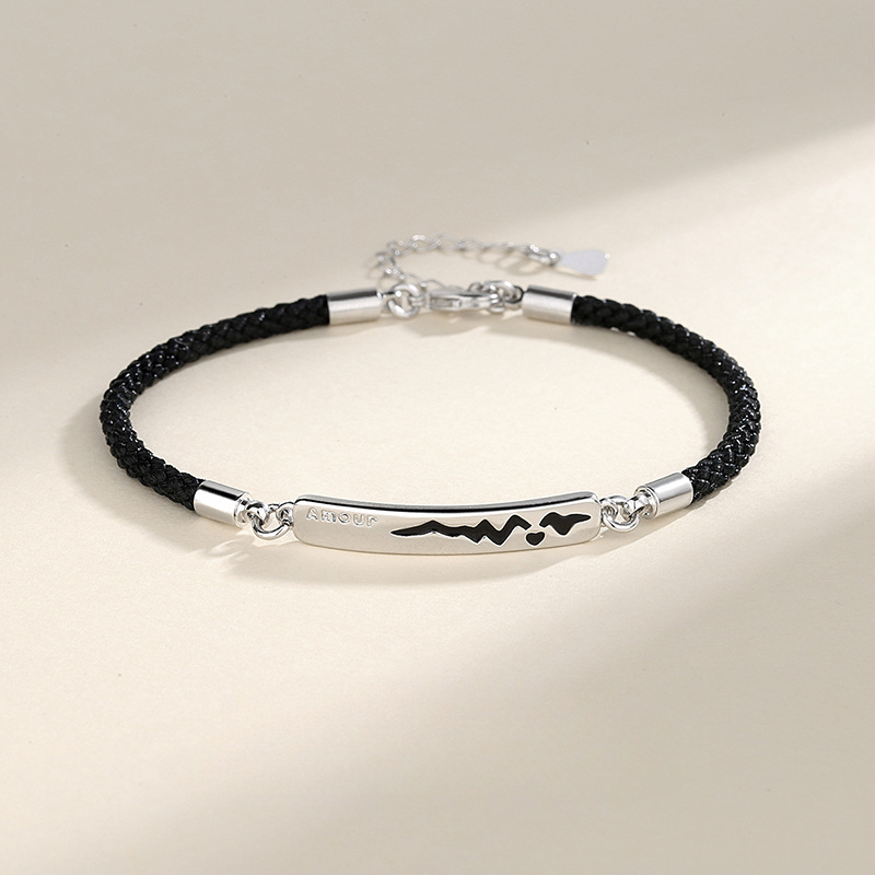 Wholesale temperature-sensitive color-changing couple love Bracelet